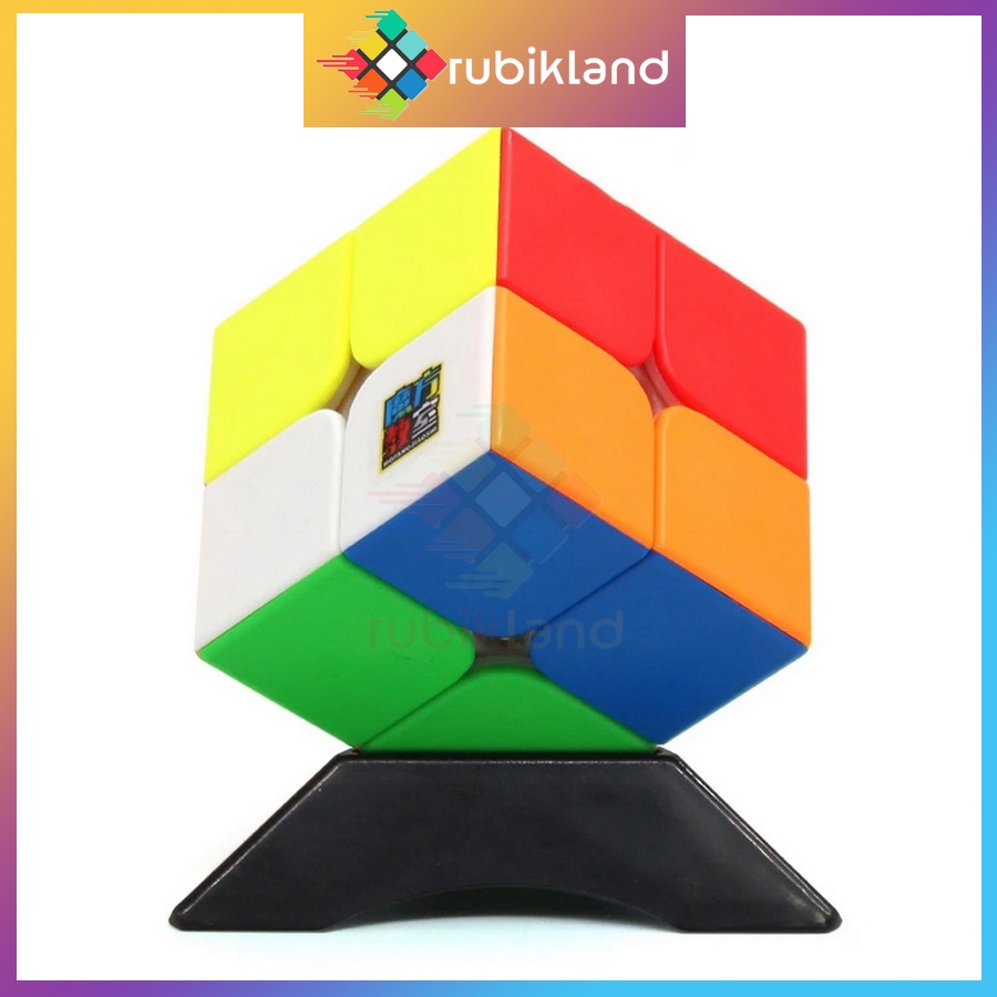 Rubik 2x2 RS2M 2020 RS2 M Rubic Nam Châm 2 Tầng Stickerless Đồ Chơi Trí Tuệ Trẻ Em