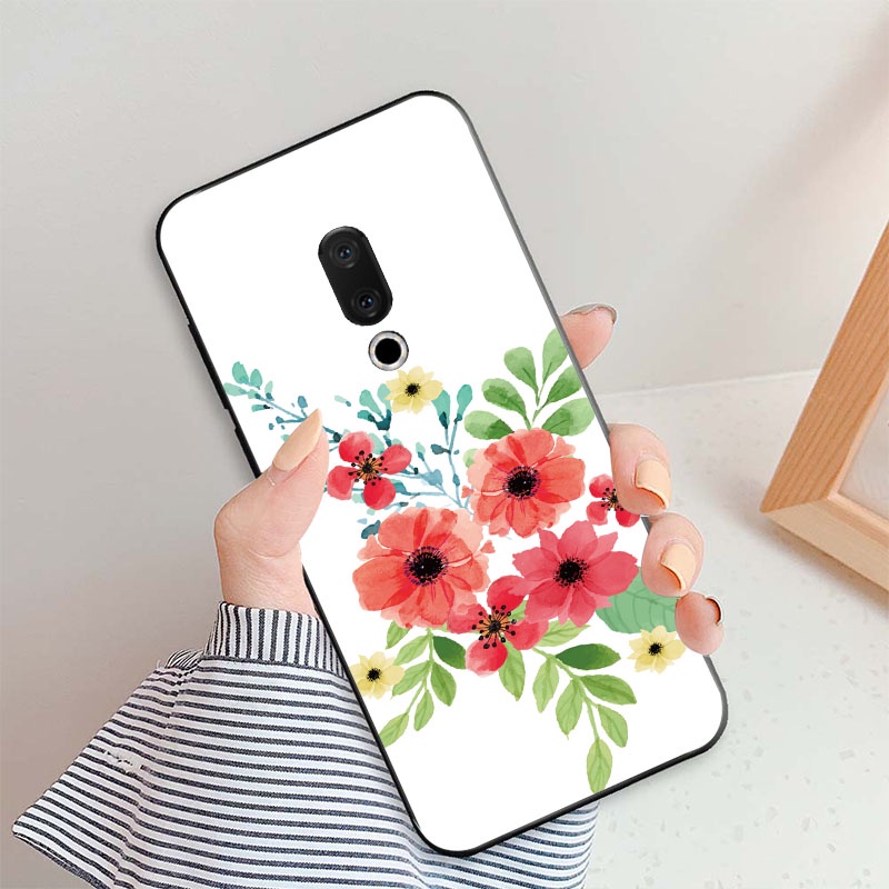 Ôp Điện Thoại Silicon Dẻo Họa Tiết Hoạt Hình Dễ Thương Cho meizu 15 / 15 plus 15plus Ốp