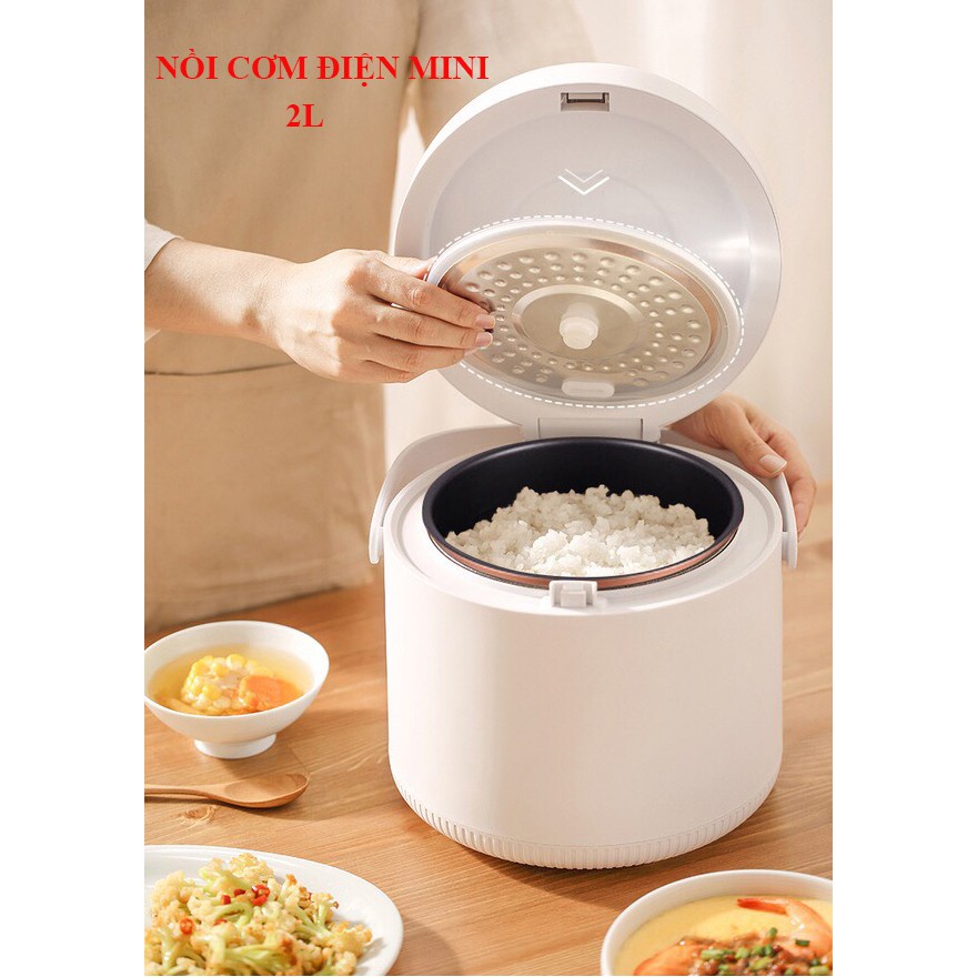 ✠Nồi cơm điện thông minh đa chức năng nhỏ hộ gia đình, 2L SANXINGKEJI [BẢO HÀNH, UY TÍN 1 ĐỔI 1]