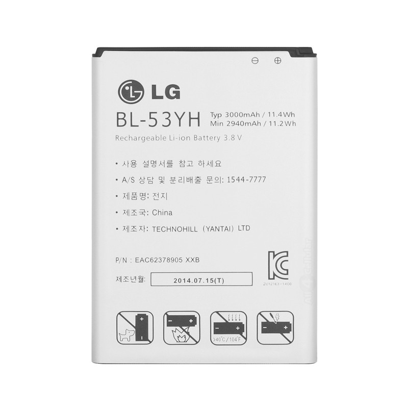 Pin LG G3/F400/ G3 Isai/  Cat6/ LS990/ D855/ D830/ VS985/ 53YH - Bảo hành 3 Tháng- Hoàn tiền 100% nếu không hài lòng