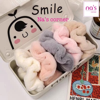 Cột buộc tóc nhung lông siêu êm mịn