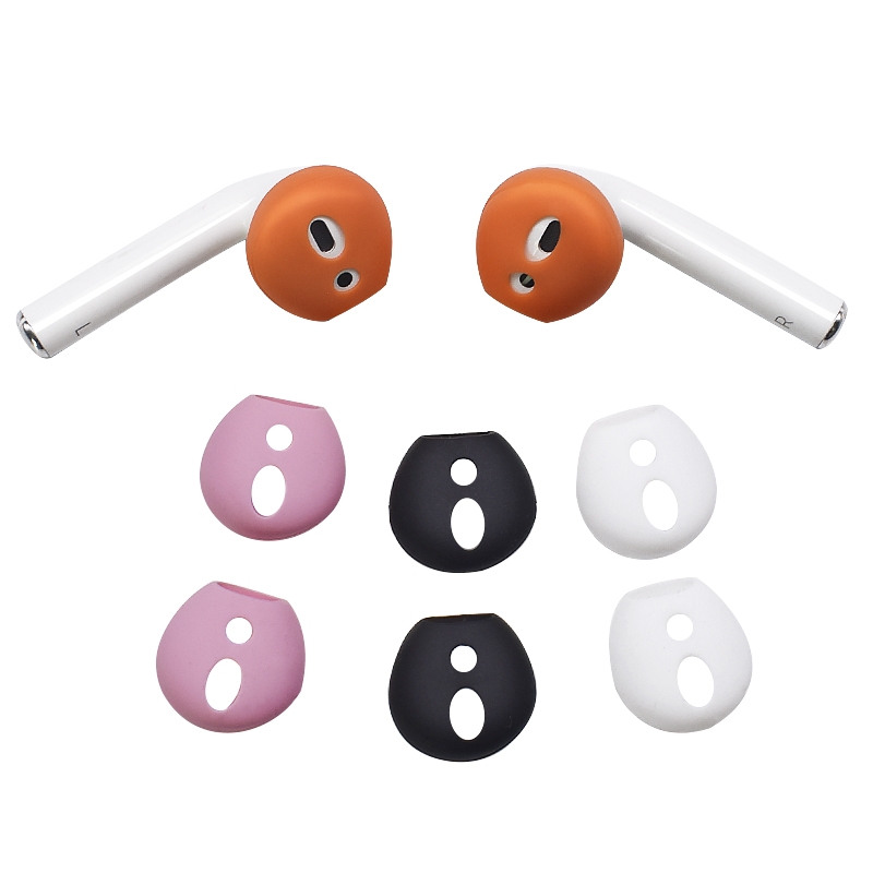 Vỏ bảo vệ tai nghe bằng silicon mềm mỏng chống trượt thích hợp cho Airpod 1/2 Airpods Pro