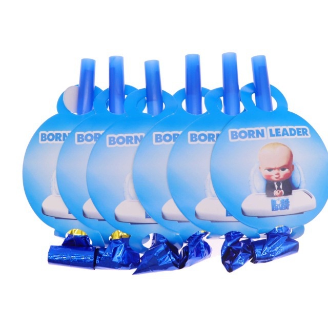Set 6 Đồ Trang Trí Tiệc Hình Hoạt Hình Xinh Xắn Cho Bé