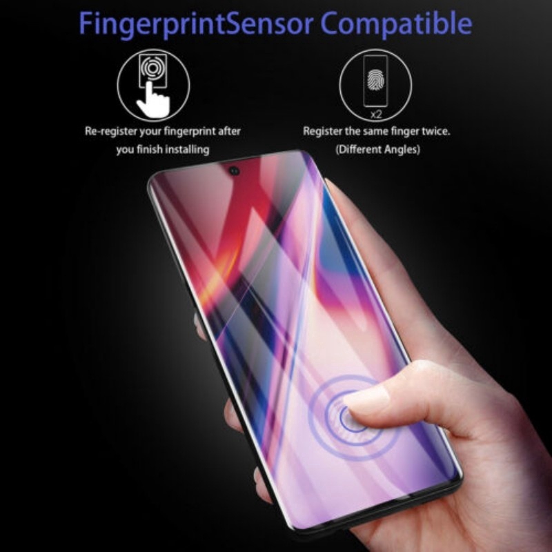 Kính cường lực bảo vệ toàn màn hình dạng keo UV cao cấp cho For  Samsung Galaxy Note 10 Note 10 Plus 10+