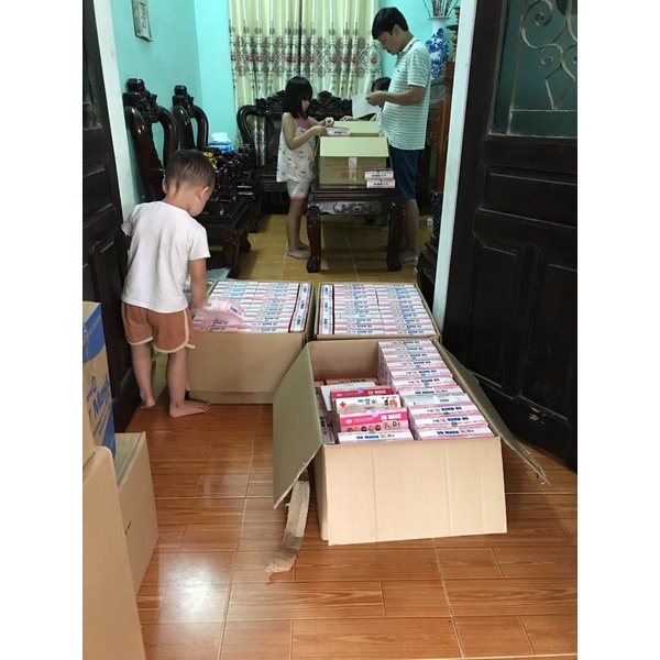 hộp 50 chiếc khâu trang 3d tuấn huy trẻ em | BigBuy360 - bigbuy360.vn
