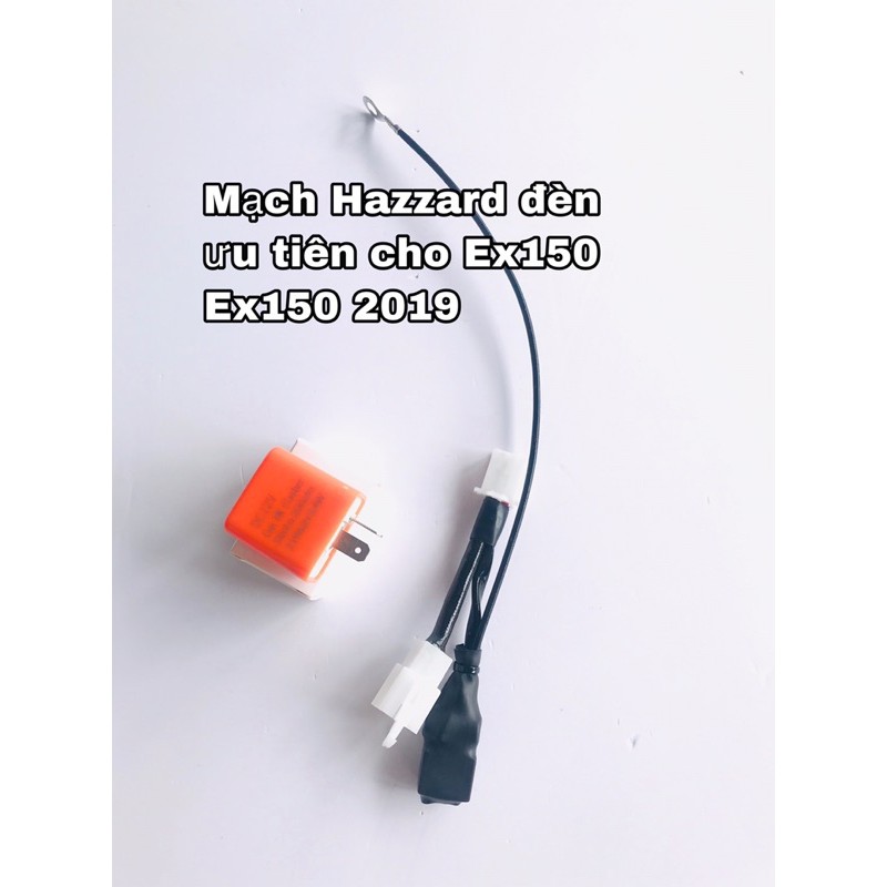 Mạch hazzard cho ex 135 và ex 150 cắm dắc như zin và sử dụng trên nút công tắc xinhan zin.