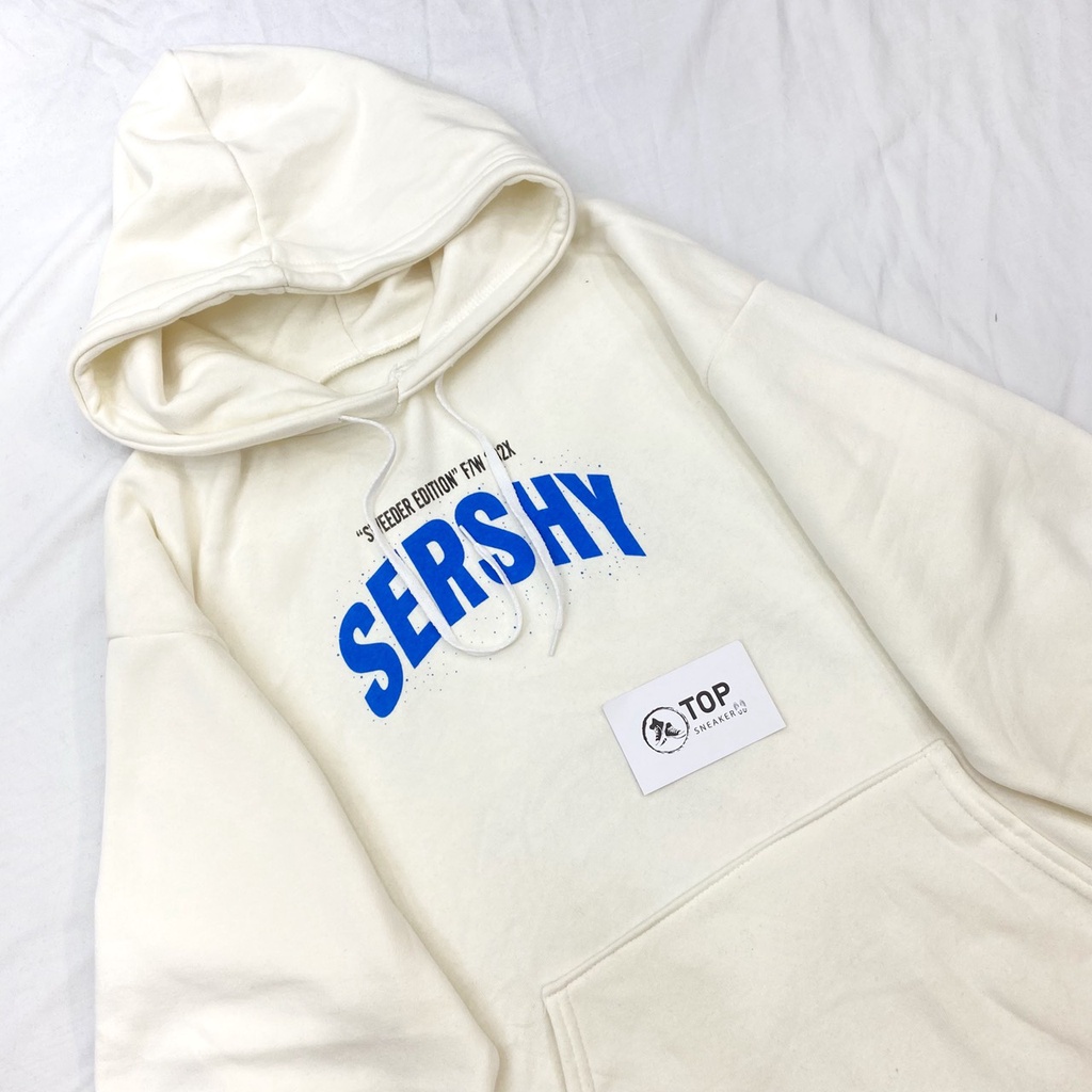 Áo Hoodie Zip Nam Nữ Mũ 2 Lớp Freesize SERSHY 2 Màu