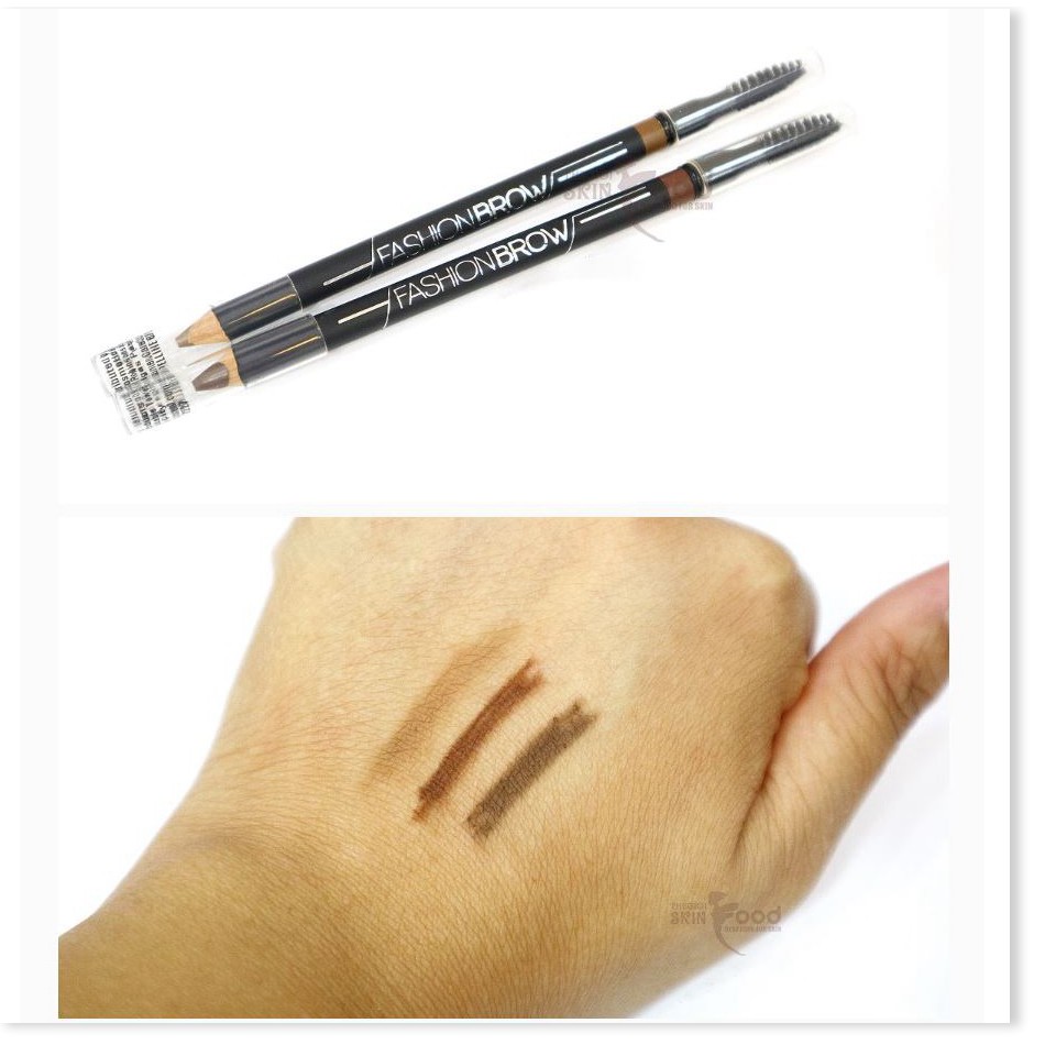 Chì Tạo Dáng Mày 2 Đầu Nét Mảnh Maybelline Fashion Brow Shaping Pencil 1.5g