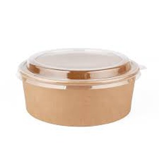 Hộp Bông Lan Trứng Muối 1000ml lốc 50 chiếc, hộp craft, hộp thức ăn