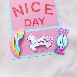 Kẹp bấm Tóc mái Hình Hoa Quả Cute