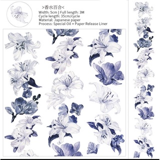 Washi hoa chiết chu kì