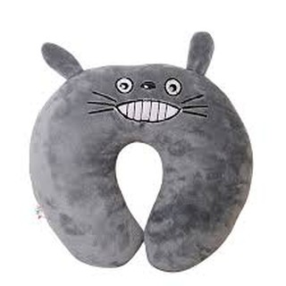 Gối chữ U , Mèo xám đáng yêu