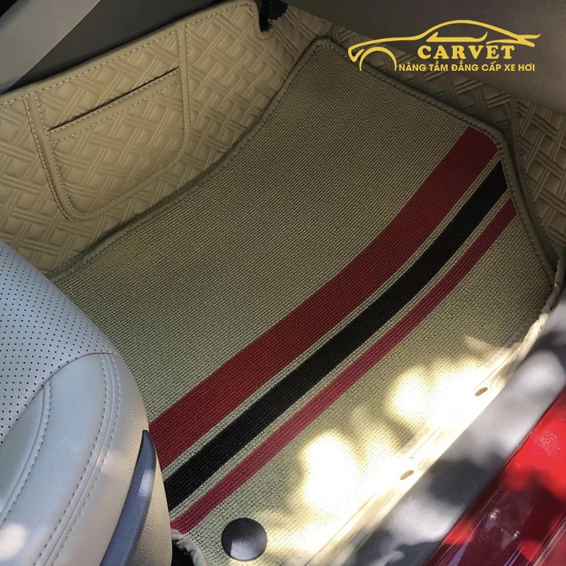 Thảm lót sàn 5d 6d cho Toyota Cross bản thường, thảm trải sàn xe hơi da Pu chống xước,chống nước,chống mùi