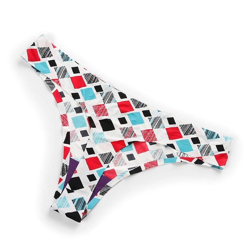 Bộ 3 quần lót lọt khe ZXYOUPING họa tiết da báo độc đáo plus size M-Xxl