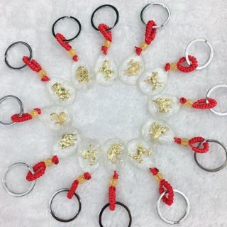Móc khóa mạ vàng 12 con giáp