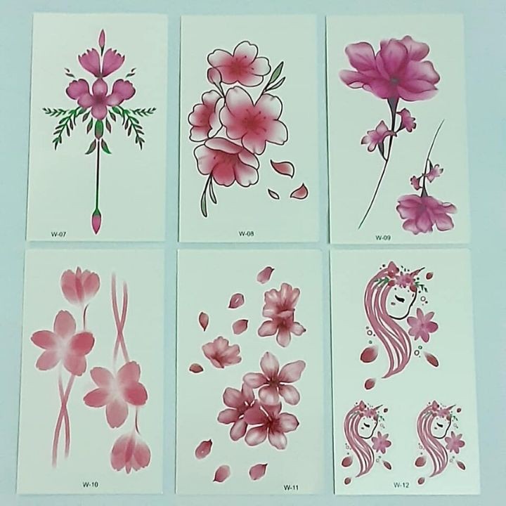 Combo 30 Tấm Hình Xăm Dán Hình Xăm Hoạt Hình Hình Xăm Mini Sticker mini Sticker Trang trí đẹp siêu cute Dễ Thương Giá rẻ