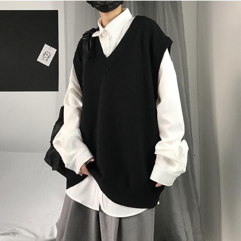 Áo gile basic 4 mùa