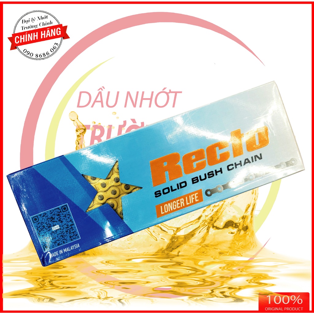 Sên Recto sên vàng 9 ly 124L, 132L hàng chính hãng nhập khẩu