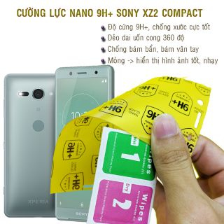Dán cường lực dẻo nano Sony XZ2 Compact