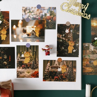 W&G 15 thiệp trang trí tường họa tiết giáng sinh