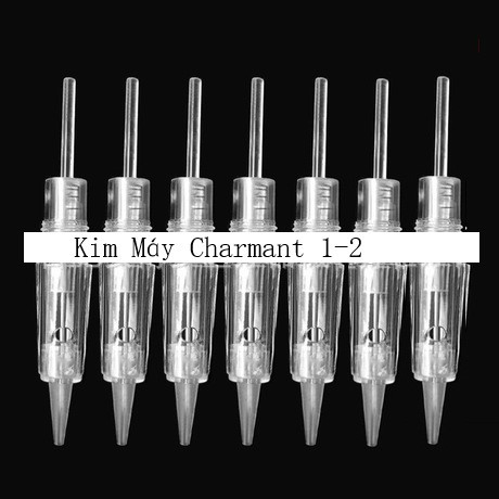 COMBO 10 Đầu Kim Máy Phun Xăm Charmant Hàng Chuẩn