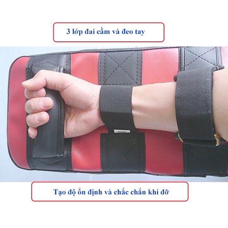 Đích Đá Lamper Chân VSTAR SPORT dành cho tập võ, boxing, Muay Thái loại tốt kt 20 x 40 x 10cm (cặp 2 cái)