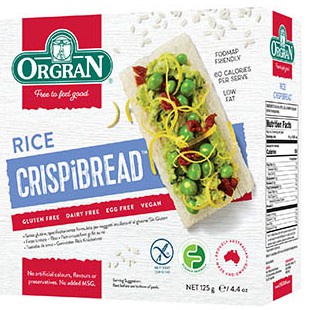 Bánh Ăn Kiêng Cracker Healthy Nhập Khẩu Úc Thương hiệu Orgran