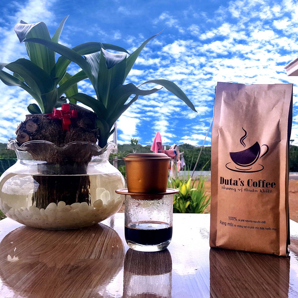 2 gói 500gr (1kg) Cà phê robusta rang xay, cà phê nguyên chất - 1000gr - Duta's Coffee - duta1000g | BigBuy360 - bigbuy360.vn