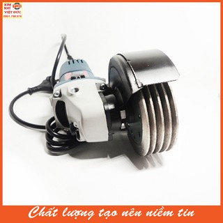 BỘ CHUYỂN ĐỔI MÁY MÀI THÀNH MÁY CẮT RÃNH TƯỜNG 5 LƯỠI CẮT cho máy 100mm