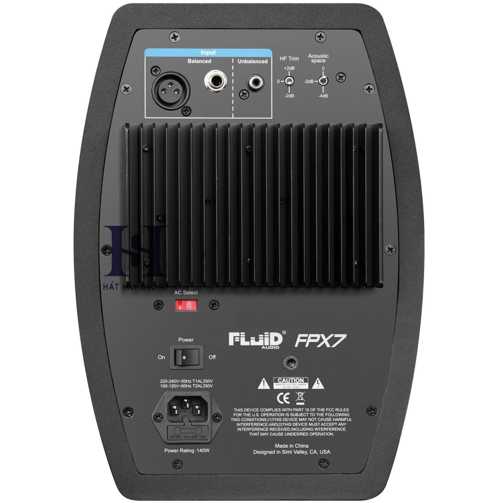 (Chính Hãng) Loa Kiểm Âm Phòng Thu Fluid Audio FPX7 Coaxial Reference Studio Monitor