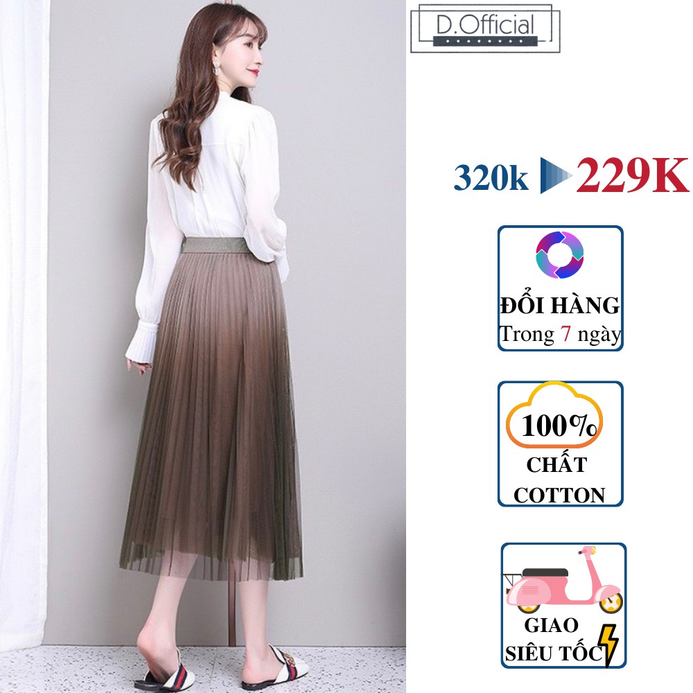 Chân Váy Loang Xếp Ly Dáng dài Cao Cấp Siêu Xinh Freeship, Chân Váy Dáng Dài Nhiều màu Xu Hướng Thời Trang QC 2021 | BigBuy360 - bigbuy360.vn