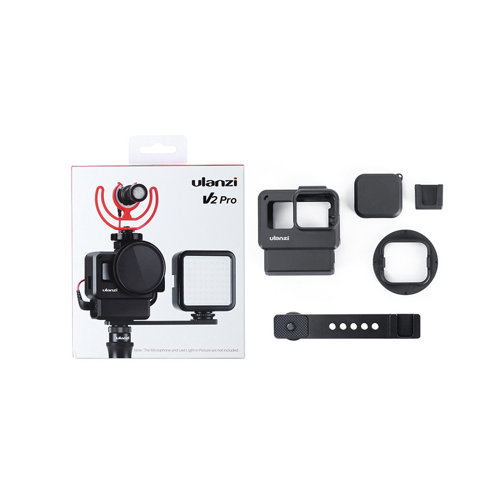 Ulanzi Cage V2 Pro, Lồng Kim Loại Bảo Vệ Cho Gopro 5/6/7 | BigBuy360 - bigbuy360.vn