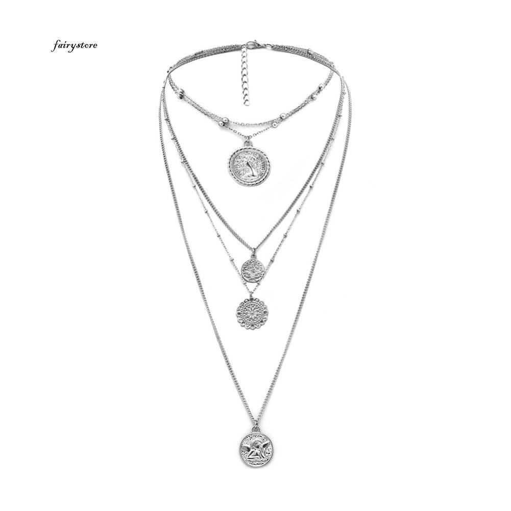 Vòng cổ NhiềU TầNg Phong CáCh Cổ ĐiểN