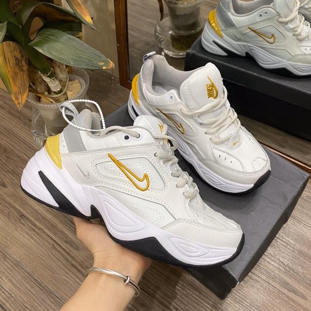 [𝐇𝐎𝐓 𝐓𝐑𝐄𝐍𝐃] 𝐌𝟐𝐤 gót cam, gót vàng giày thể thao sneaker Nam Nữ | BigBuy360 - bigbuy360.vn