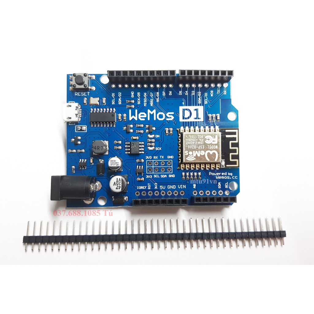 Bo Mạch Arduino WiFi ESP8266 WeMos D1 R1 / R2