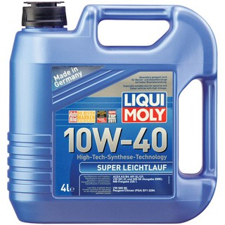 NHỚT XE HƠI, Ô TÔ, XE TẢI LIQUI MOLY - SUPER LEICHTLAUF 10W40 (4 Lít)