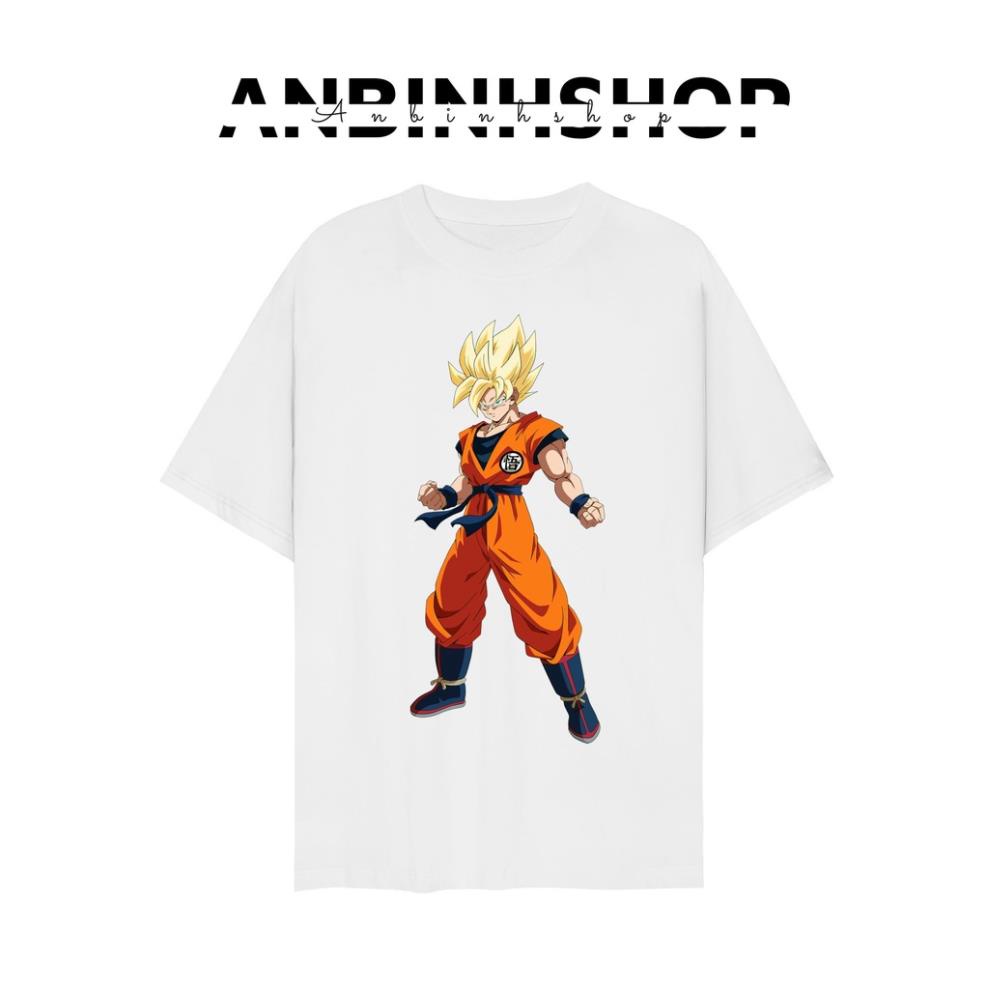 Áo Thun Songoku Dragon Ball Cực Chất | Áo Goku 7 Viên Ngọc Rồng Đẹp Chất Vải Mềm Mịn Mát