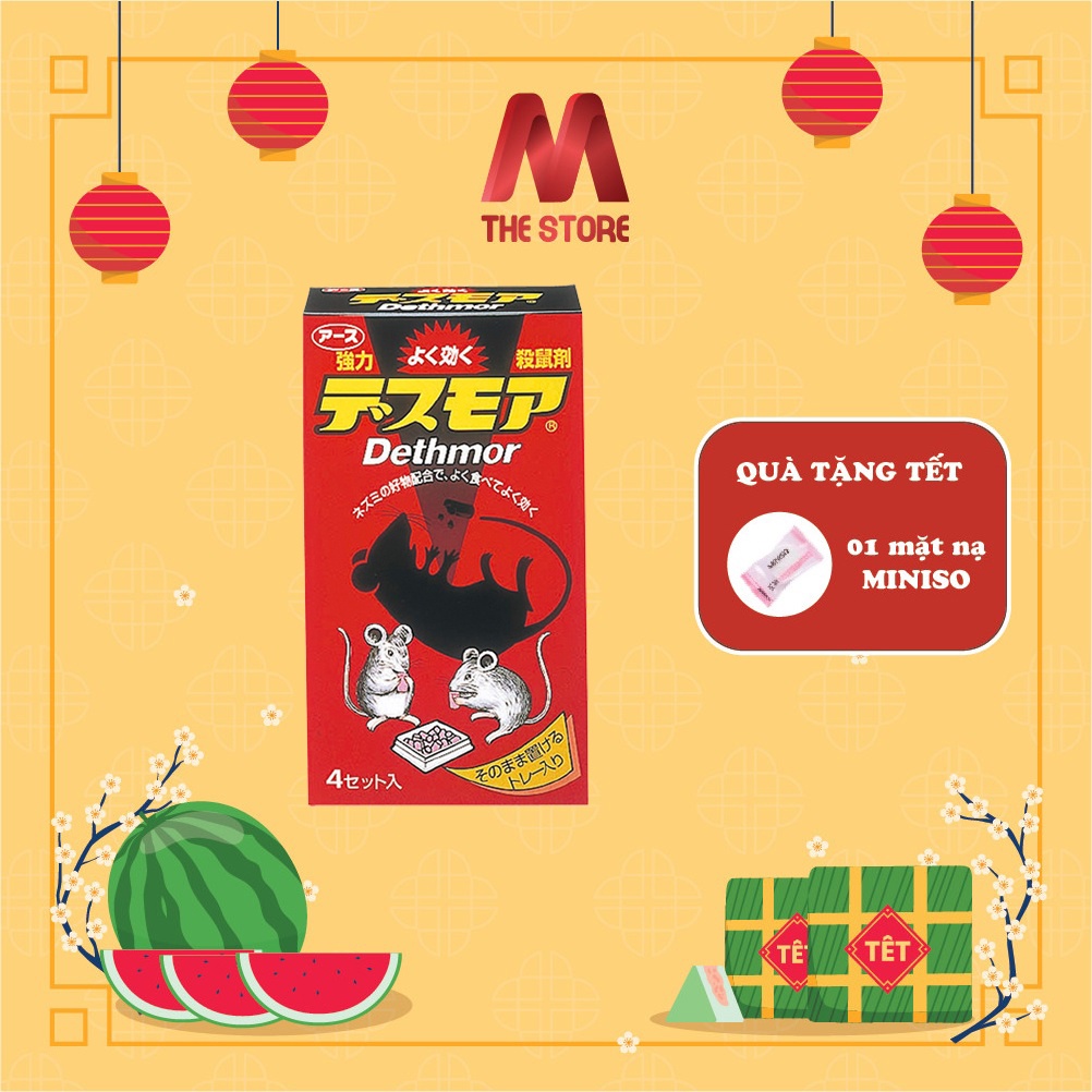 Thuốc diệt chuột Dethmor dạng viên Nhật Bản