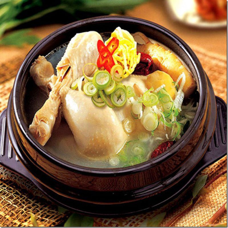 Sâm hầm gà Hàn Quốc - Gói gia vị hầm gà,hầm sâm,tần thuốc bắc cao cấp - Loại gói 70g | AIA Shop