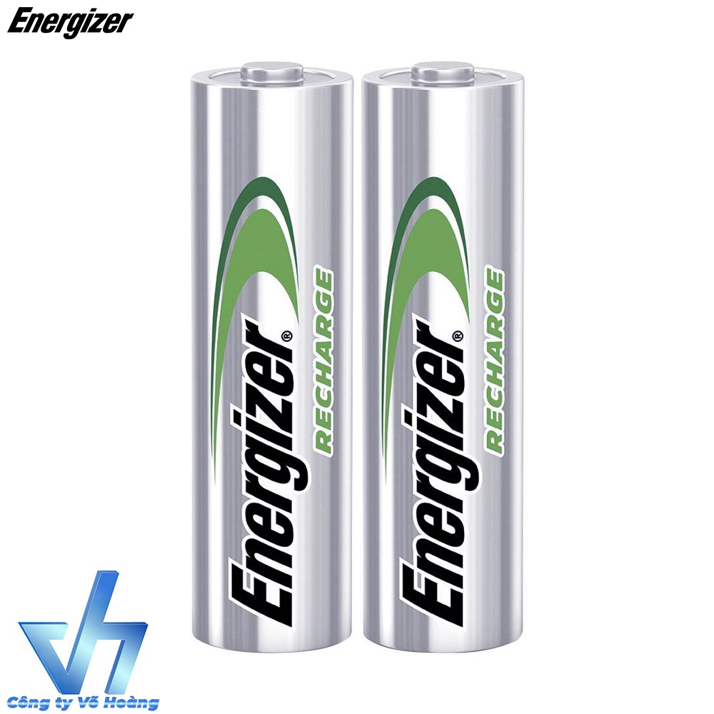 Bộ 2 Pin sạc Energizer TRAY 1300mAh (Bạc)