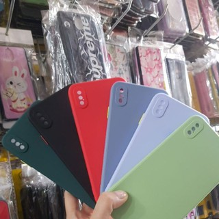 Iphone XS Max Ốp lưng nhựa màu lưng nhám xinh đẹp