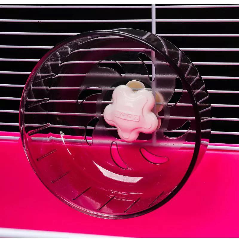 Wheel zoog mika trong suốt size 13cm và 17cm cho hamster