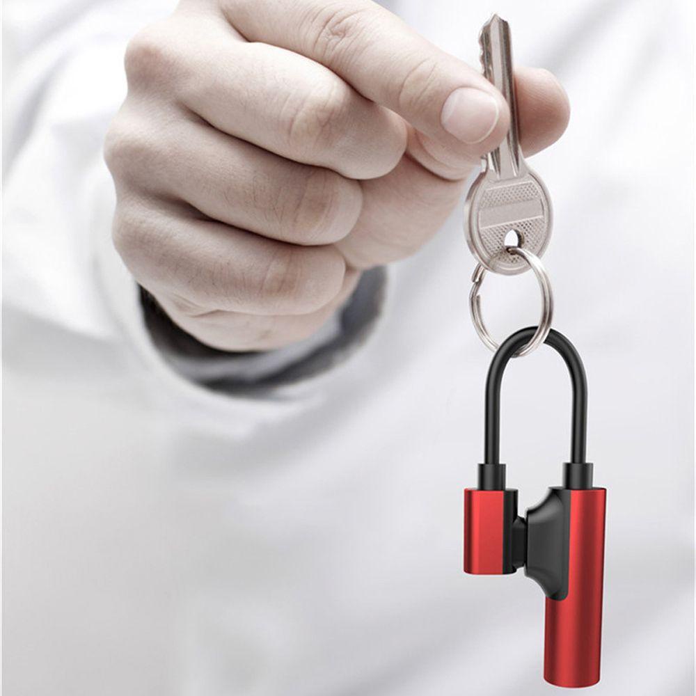 AUGUSTINA Cáp Chuyển Đổi Âm Thanh Type C 2 Trong 1 Cho Điện Thoại