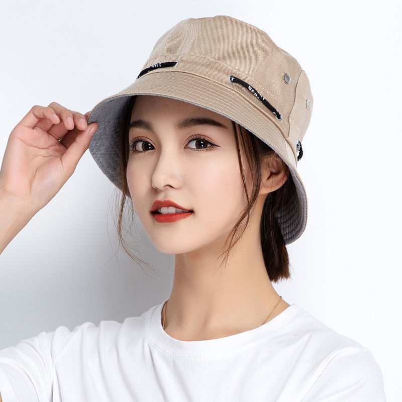 Mũ Xô Phong Cách Ngư Dân Phối Dây Luồn Và Lỗ Thoát Khí L2151