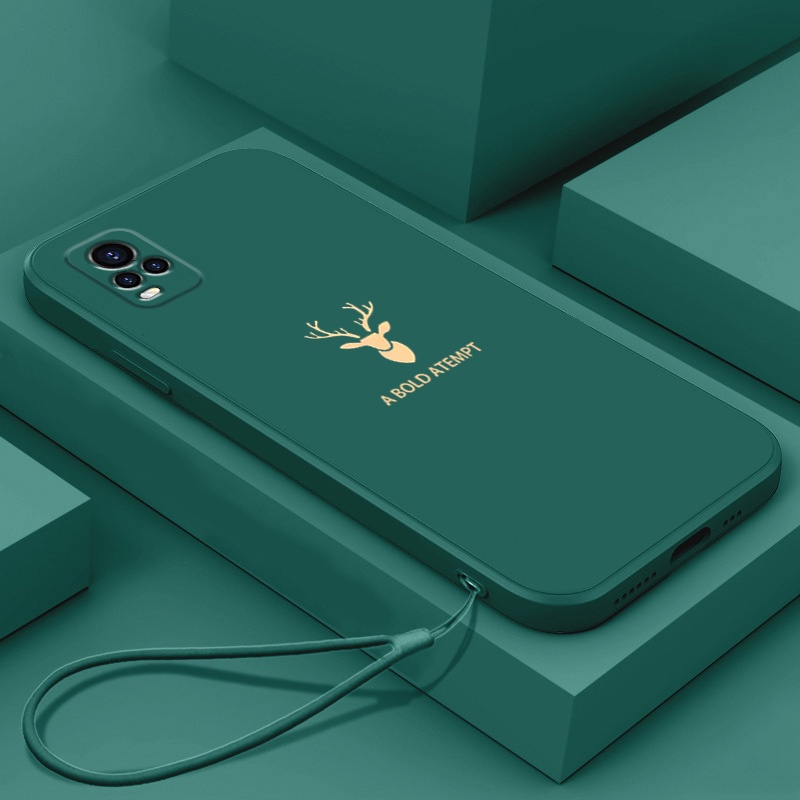 ốp lưng vivo v20 v20se v23e v23 v21 v21e 5G Ốp Điện Thoại Silicon Mềm Bảo Vệ Cho vivo v20 v20se v23e v23 v21 v21e 5G YTLT01 viền vuông cute