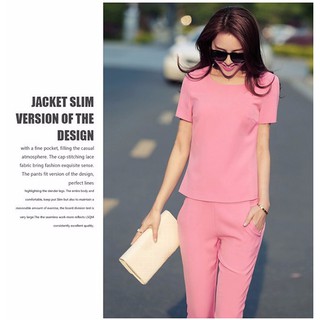 Set Áo Croptop Quần lững baggy