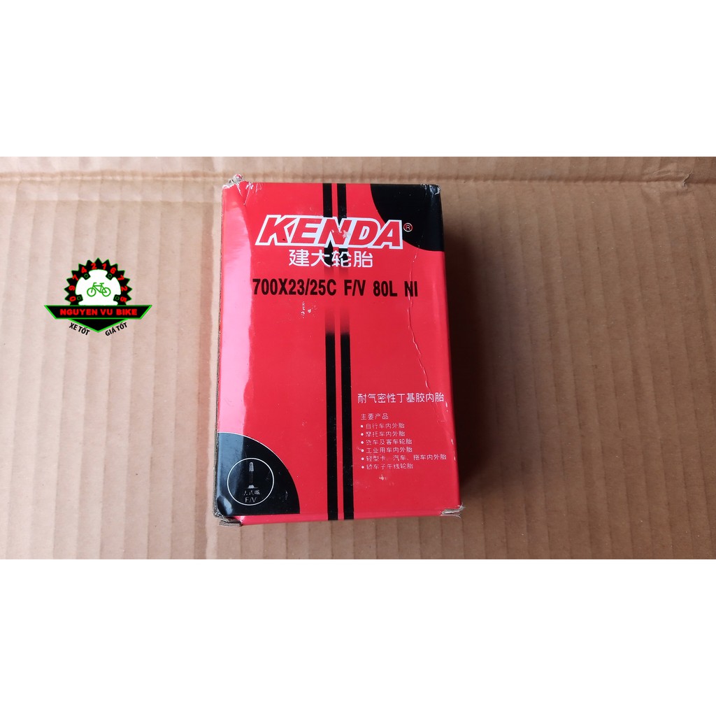 Săm xe đạp Kenda 700x23/25c van dài 80mm - Rẻ nhất HN