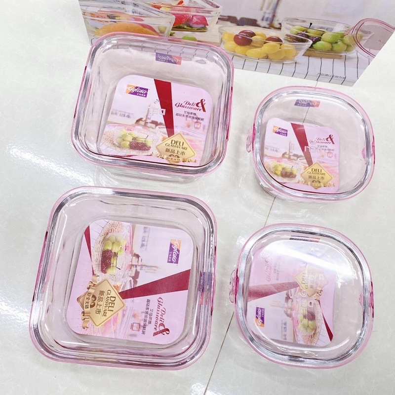 Bộ thuỷ tinh 4 món deli