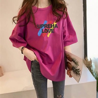 Áo phông in chữ upreha love