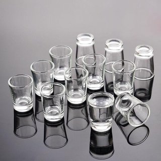Set 12 ly uống rượu bằng thủy tinh 25ml, 30ml, 70ml